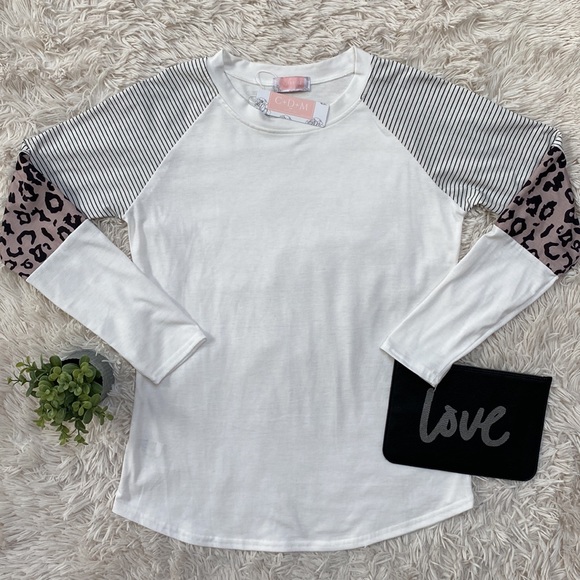 πHPπ C+D+M LS Top π White Black Tan - Picture 2 of 11